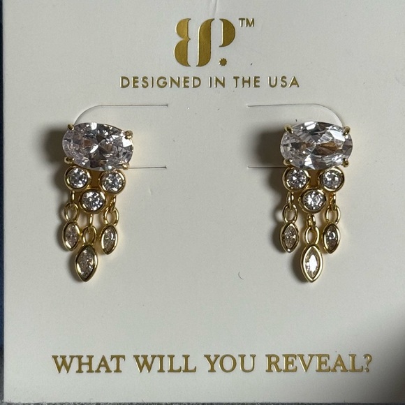 Bomb Party Sterling Club Vermeil 2026 Earrings “Iconic Impact” Brand New! - Picture 4 of 7
